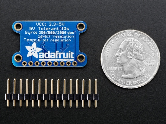 Gyroscope 3-axis I2C/SPI - L3GD20H - Adafruit 1032